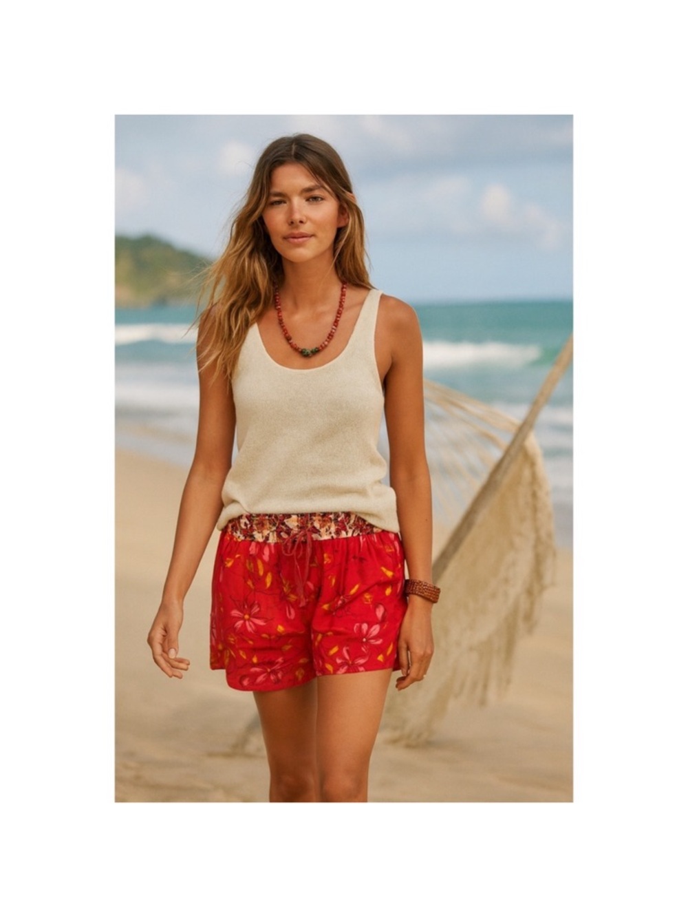 NWT Sundance Kai punch pink shorts